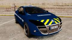 Renault Megane RS Gendarmerie Nationale [ELS] for GTA 4