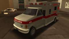 Ambulance HD from GTA 3 for GTA San Andreas