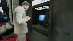 Account at an ATM for GTA 4