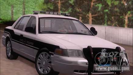 Ford Crown Victoria San Andreas State Trooper for GTA San Andreas