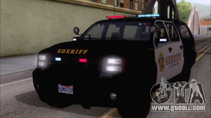 A police jeep from GTA V for GTA San Andreas