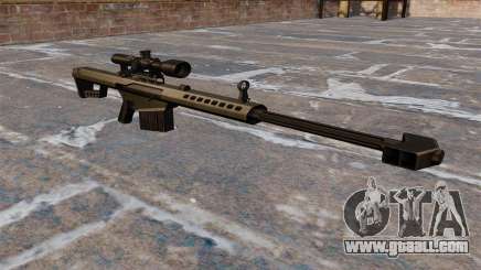 Barrett M82A1 sniper rifle Light Fifty for GTA 4