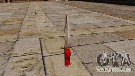 Combat knife for GTA 4
