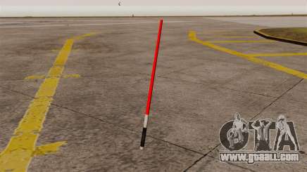 Red laser sword Star Wars for GTA 4