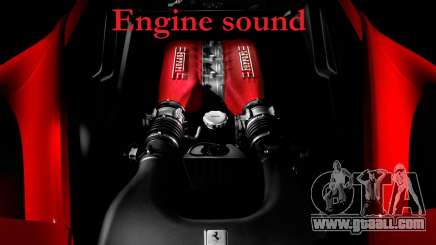 Sound of a Ferrari engine for GTA 4