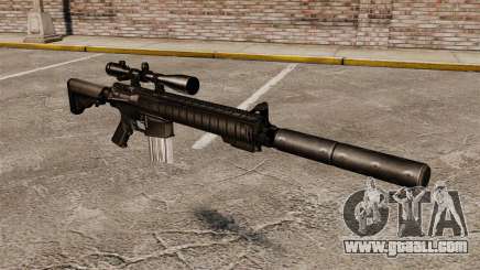 The SR-25 sniper rifle for GTA 4