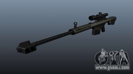 Barrett M82A1 sniper rifle for GTA 4