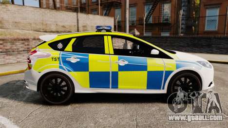 Ford Focus 2013 Uk Police [ELS] for GTA 4
