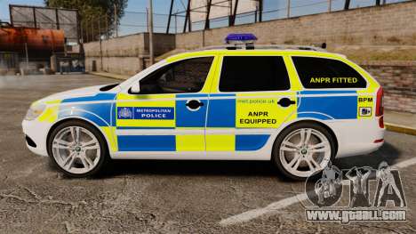 Skoda Octavia RS Metropolitan Police [ELS] for GTA 4