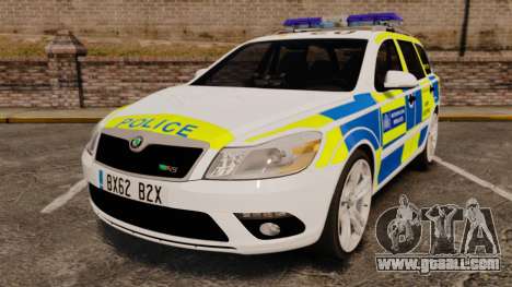 Skoda Octavia RS Metropolitan Police [ELS] for GTA 4