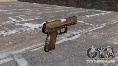 Semiautomatic pistol Taurus 24-7 for GTA 4