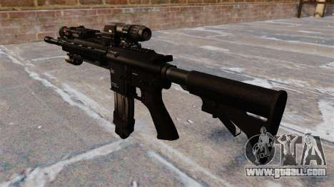 Automatic Colt M4A1 carbine for GTA 4