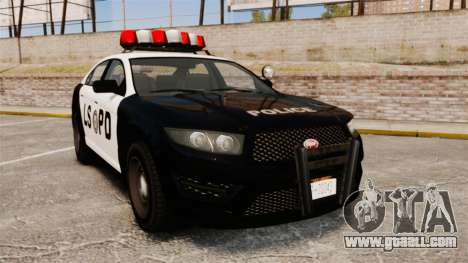 GTA V Vapid Police Interceptor LSPD for GTA 4