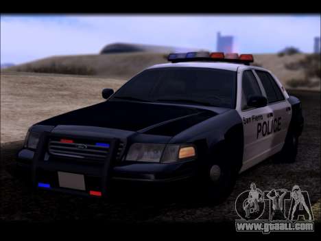 Ford Crown Victoria 2005 Police for GTA San Andreas