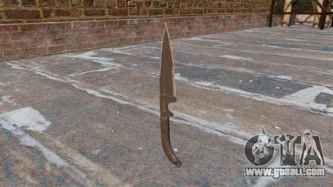 Knife MW3 for GTA 4