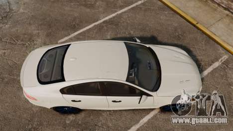 Jaguar XFR 2010 Police Unmarked [ELS] for GTA 4