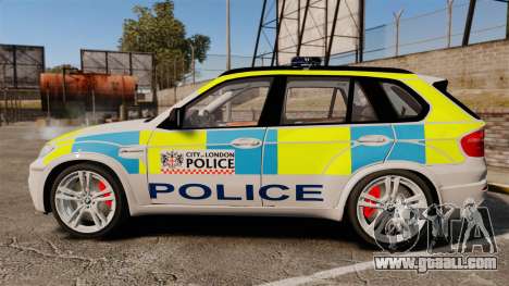 BMW X5 City Of London Police [ELS] for GTA 4