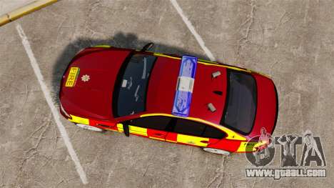 BMW M5 West Midlands Fire Service [ELS] for GTA 4
