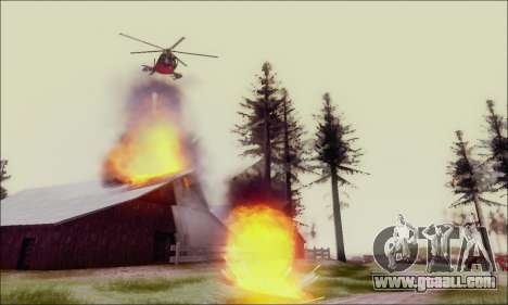 Buzzard Attack Chopper from GTA 5 for GTA San Andreas