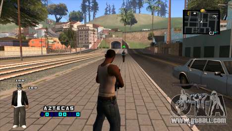 C-HUD Aztecaz for GTA San Andreas