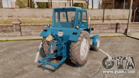 Tractor MTZ-80 for GTA 4