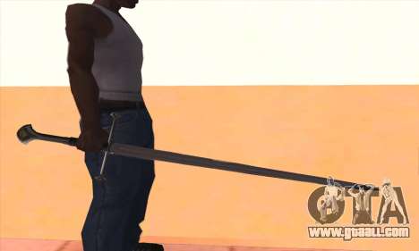 Sword Narsil for GTA San Andreas