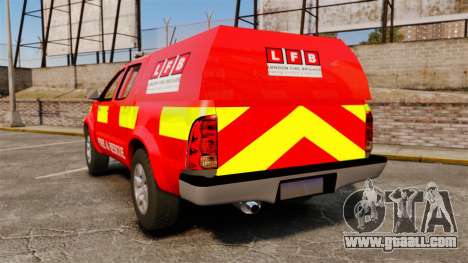 Toyota Hilux London Fire Brigade [ELS] for GTA 4