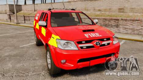 Toyota Hilux London Fire Brigade [ELS] for GTA 4