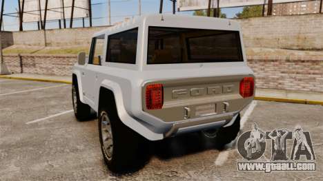 Ford Bronco Concept 2004 for GTA 4