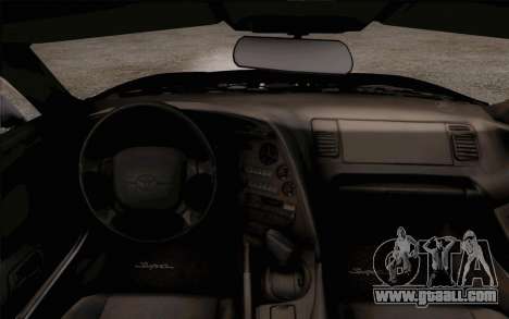 Toyota Supra Mk IV for GTA San Andreas