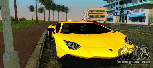 Lamborghini Aventador LP720-4 50th Anniversario for GTA Vice City