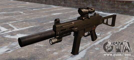 UMP45 submachine gun for GTA 4