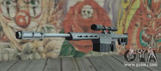 Sniper rifle from the Saints Row 2 for GTA San Andreas