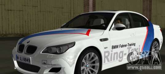 BMW M5 (E60) 2009 Nurburgring Ring Taxi for GTA Vice City