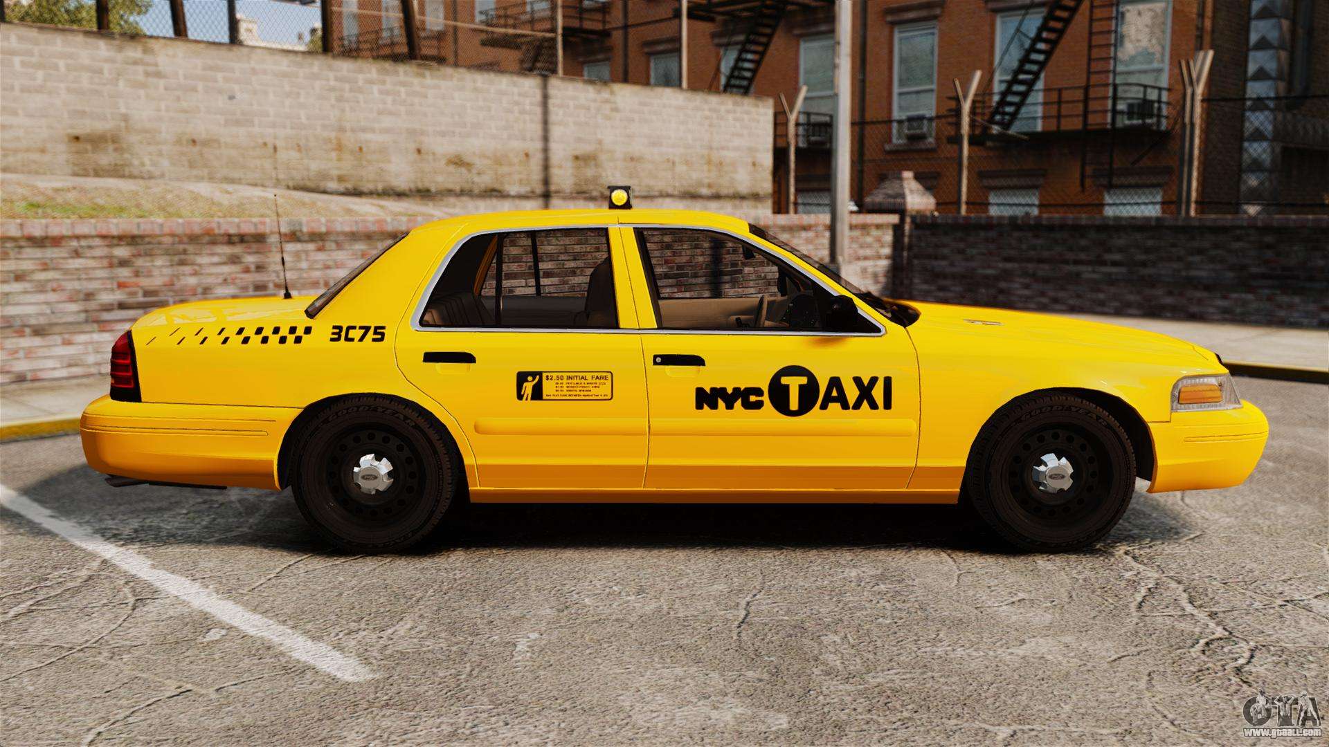 Ford Crown Victoria 1999 NYC Taxi for GTA 4