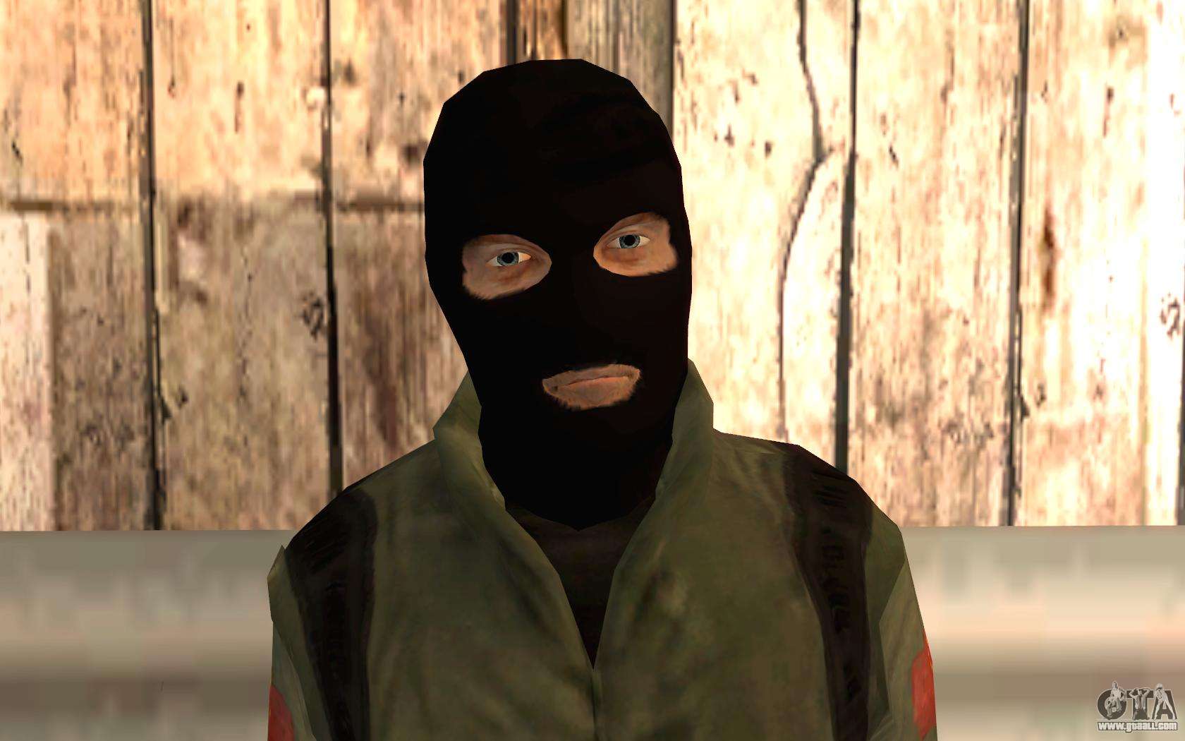 Chinese terrorist for GTA San Andreas