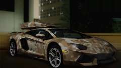 Lamborghini Aventador LP 700-4 Camouflage for GTA San Andreas