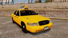 Ford Crown Victoria 1999 LCC Taxi for GTA 4