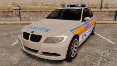 BMW 330 Metropolitan Police [ELS] for GTA 4