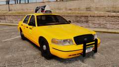 Ford Crown Victoria 1999 NY Old Taxi Design for GTA 4