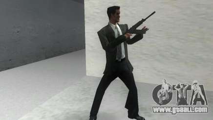 Smoothbore Shotgun Saiga 12 k for GTA Vice City