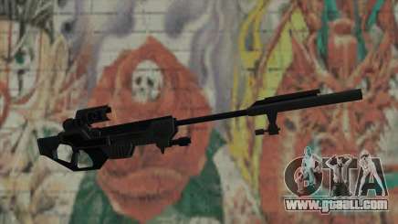 Sniper rifle of Timeshift for GTA San Andreas