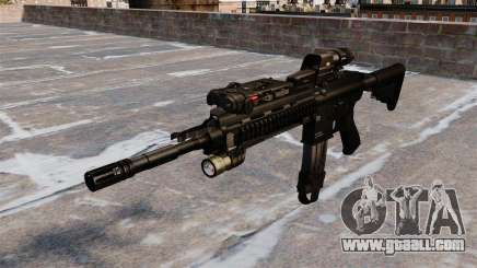 Automatic Colt M4A1 carbine for GTA 4