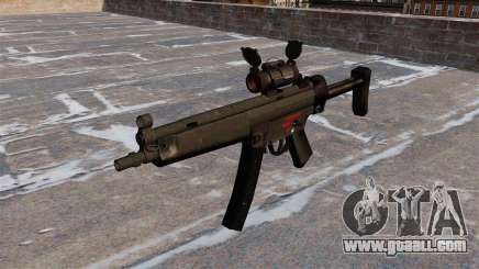 Submachine gun HK MR5A3 for GTA 4