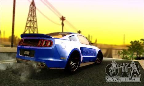 Ford Mustang GT 2013 v2 for GTA San Andreas