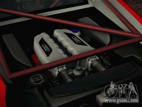 Audi R8 LMS Ultra W-Racing Team Vinyls for GTA San Andreas