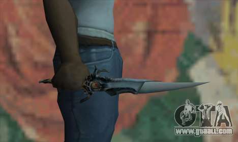 Knife from the Prince of Persia for GTA San Andreas