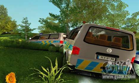 Volkswagen Transporter Policie for GTA San Andreas