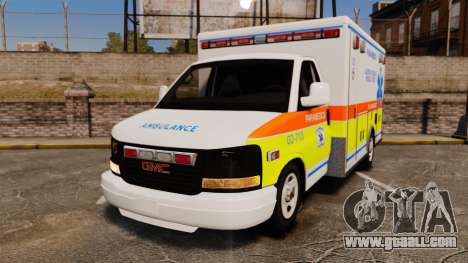 GMC Savana 2005 Ambulance [ELS] for GTA 4