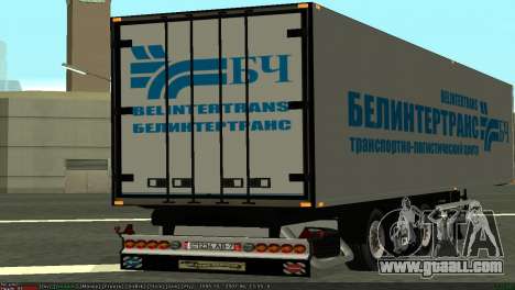 Trailer BELINTERTRANS for GTA San Andreas